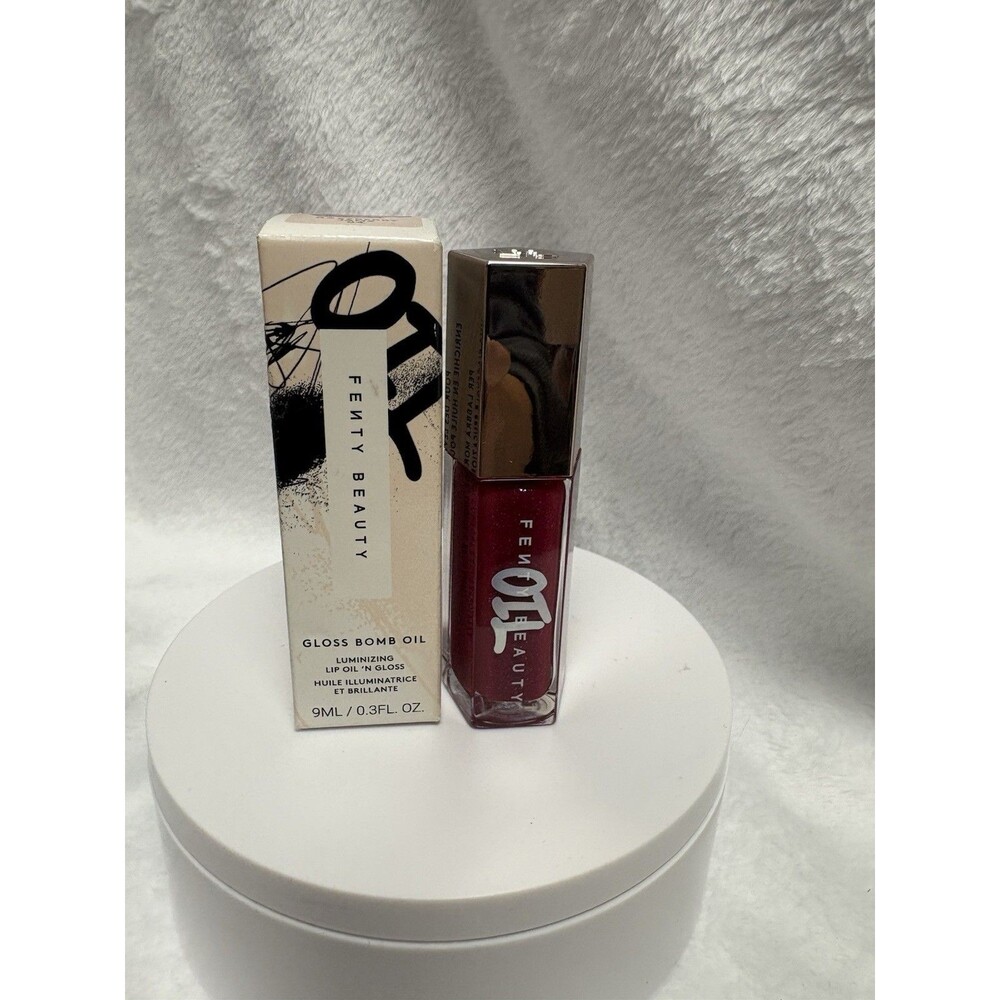 Fenty Beauty by Rihanna Gloss Bomb Oil Razzberry Jamz 9ml New In Box